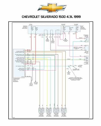 CHEVROLET SILVERADO 1500 4.3L 1999