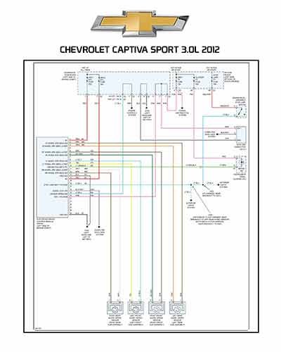 CHEVROLET CAPTIVA SPORT 3.0L 2012