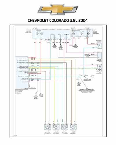 CHEVROLET COLORADO 3.5L 2004