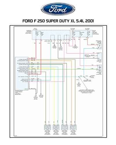 FORD F 250 SUPER DUTY XL 5.4L 2001
