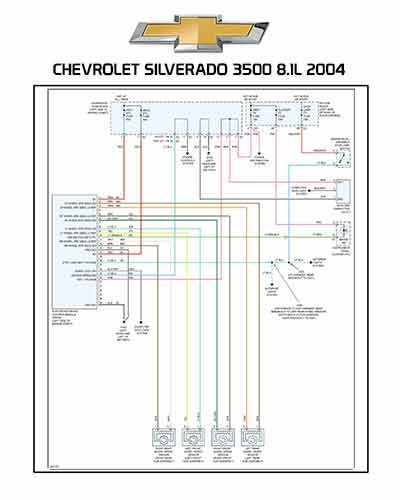 CHEVROLET SILVERADO 3500 8.1L 2004