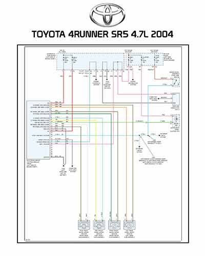 TOYOTA 4RUNNER SR5 4.7L 2004
