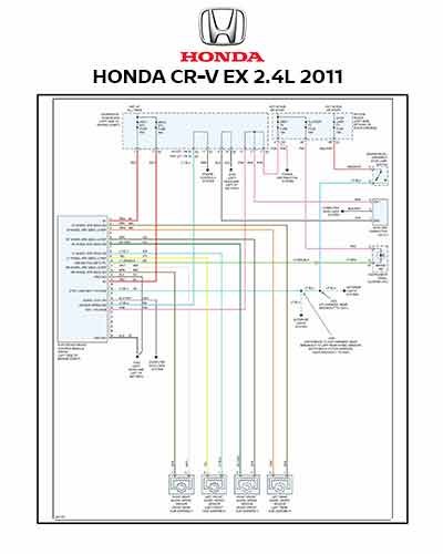 HONDA CR-V EX 2.4L 2011