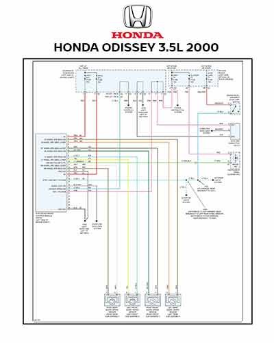 HONDA ODISSEY 3.5L 2000