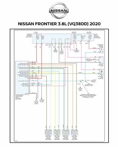 NISSAN FRONTIER 3.8L (VQ38DD) 2020