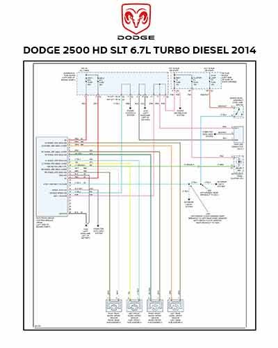 DODGE 2500 HD SLT 6.7L TURBO DIESEL 2014