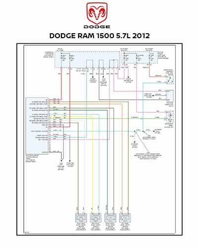 DODGE RAM 1500 5.7L 2012