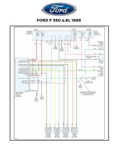 FORD F 350 4.9L 1995