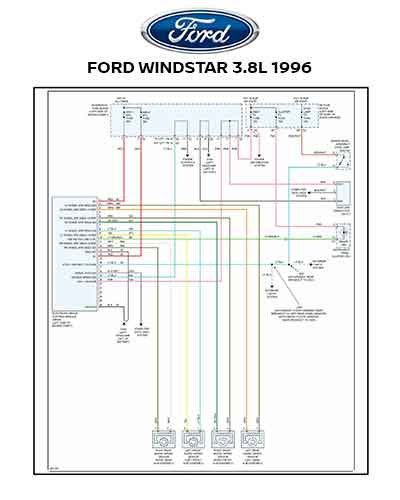 FORD WINDSTAR 3.8L 1996